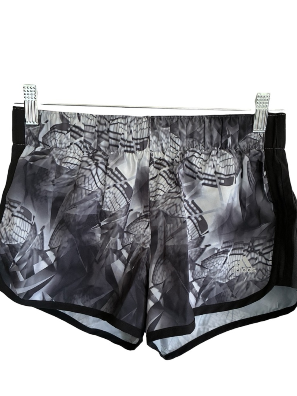 adidas Black and Gray Climalite Athletic Shorts - Size S